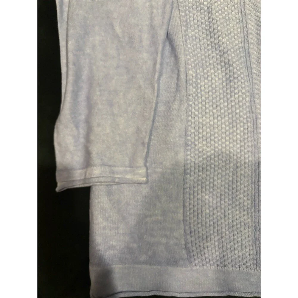 Tommy Bahama Sweater Mens XL Light Blue V-Neck Cable Knit Pullover